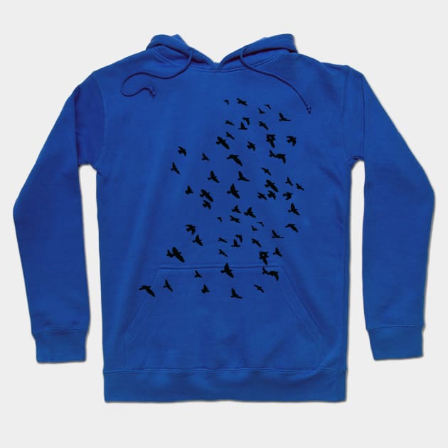 Flying birds Hoodie by CindyS